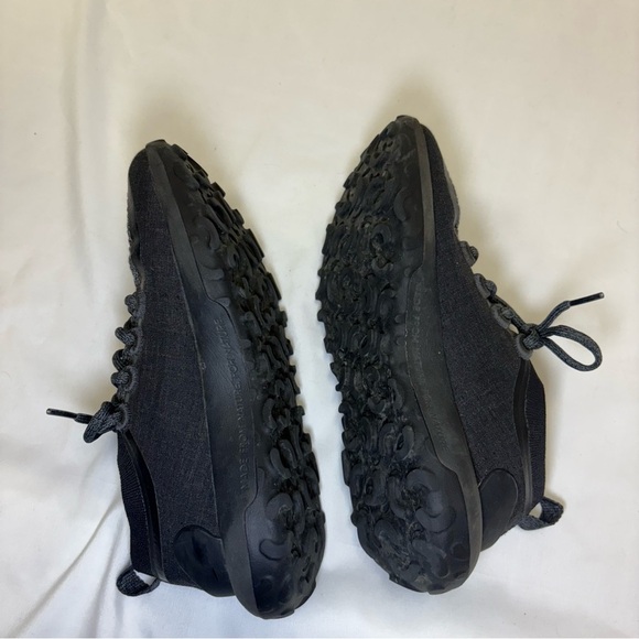 Allbirds Trail Runner SWT Women’s 7.5 Sneakers Black Grey Wool Natural Fibres - Picture 9 of 11